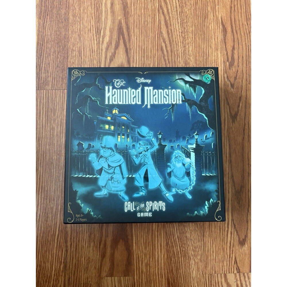 Disney World Haunted Mansion Call of The Spirits Board Game GLOW 50th Funko NEW